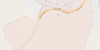 地図Águaサンタ