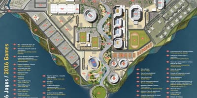 地図のオリンピック公園
