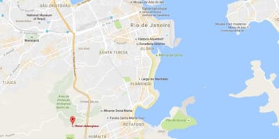 地図のキリストクライストザリディーマー