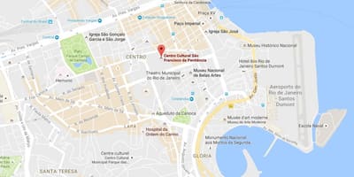 地図サンフランシスコ-ダ-Penitencia