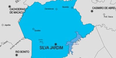 地図のシルバジャルジンドラル市町村