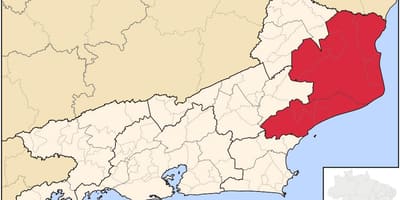 地図のジャルダンドゥラベガとラベガFluminense