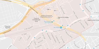 地図Del Castilho