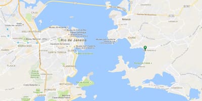 地図のビーチサンフランシスコ