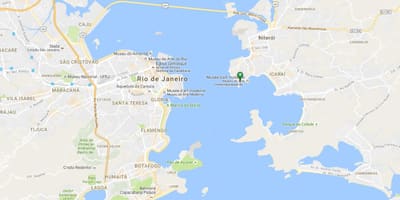 地図ビーチ、ボアビアジェン