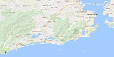 地図のビーチAbricó