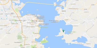 地図のビーチCáis