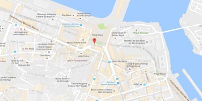 地図Praça Mauá