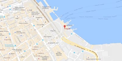 地図Praça Quinze