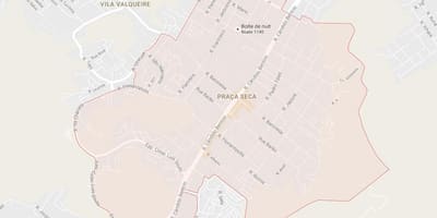 地図Praça Seca