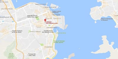 地図の大聖堂サンセバスチャン