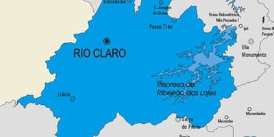 地図のリオクラロの市区町村