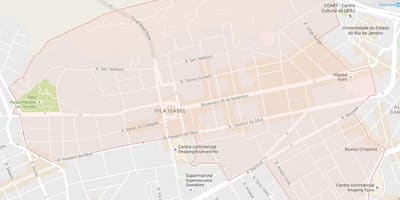 地図のヴィラはイサベル