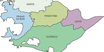 地図の地域Niterói