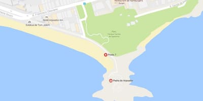 地図Arpoador