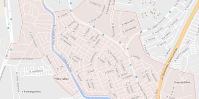 地図Cidade de Deus
