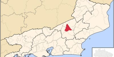 地図Duas Barras