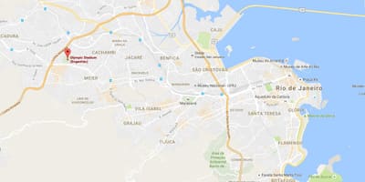 地図Engenhão