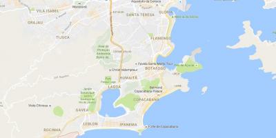 地図favelaヴィディガ