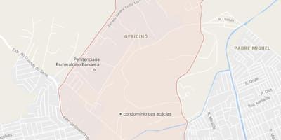 地図Gericinó