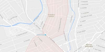 地図Honório Gurgel