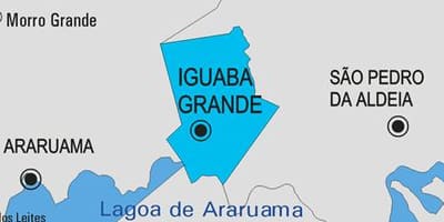 地図Iguabaグランデ市