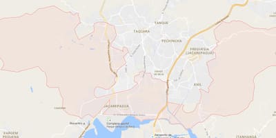 地図Jacarepaguá