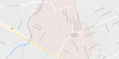 地図Jardim América