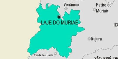 地図LajeいMuriaé市町村