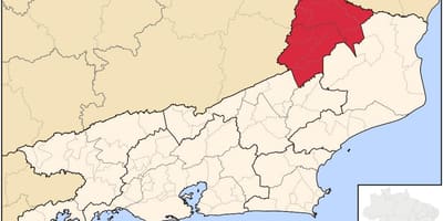 地図Noroeste Fluminense
