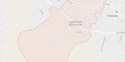 地図Quintino Bocaiúva
