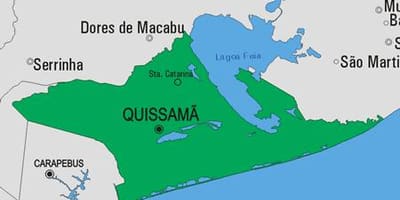 地図Quissamã市町村