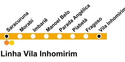 地図SuperViaラヴィラInhomirim