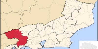 地図ValeいParaíba Fluminense
