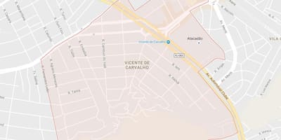 地図ンビセンテde Carvalho