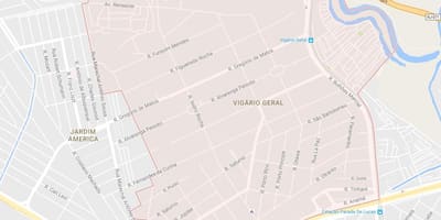 地図Vigário Geral